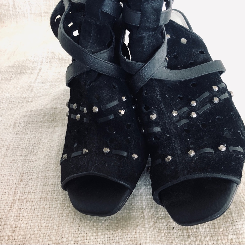 Ankle boots peep toes - Picture 4 of 6